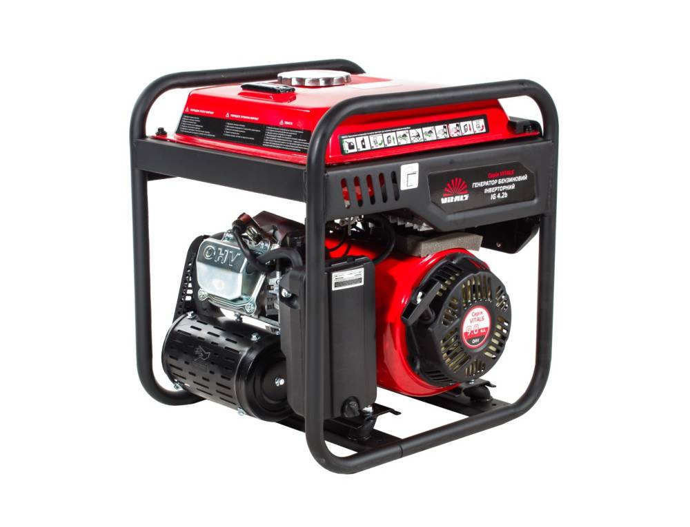 Генератор бензиновий інерторний Vitals IG 4.2b